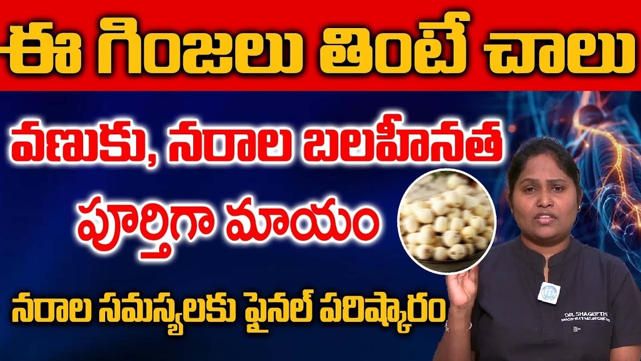 నరాల బలహీనతను తగ్గించే గింజలు  || Reduces Nervous Weakness | Dr.Shaguftha  || iDream Doctors
