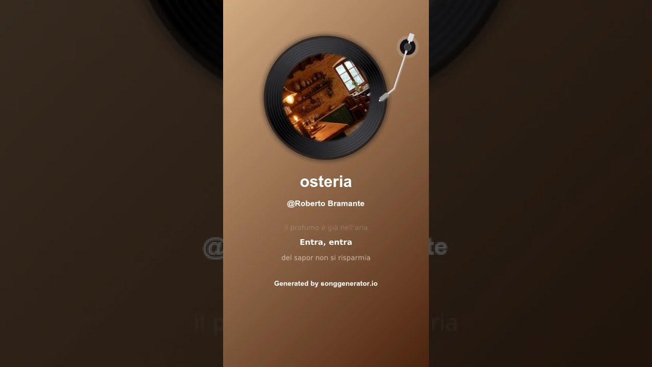 OSTERIA