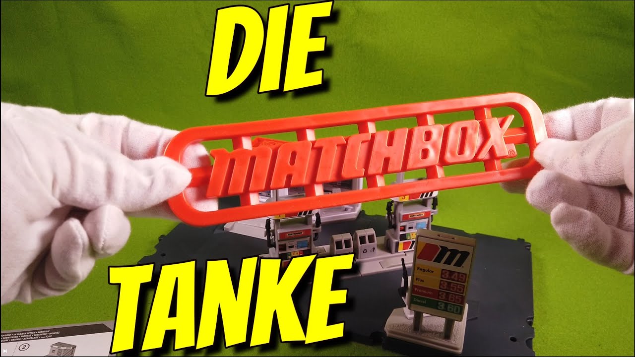 Matchbox Tankstelle: Unboxing und Aufbau in einer Minute | Spielzeug f&uuml;r Alle