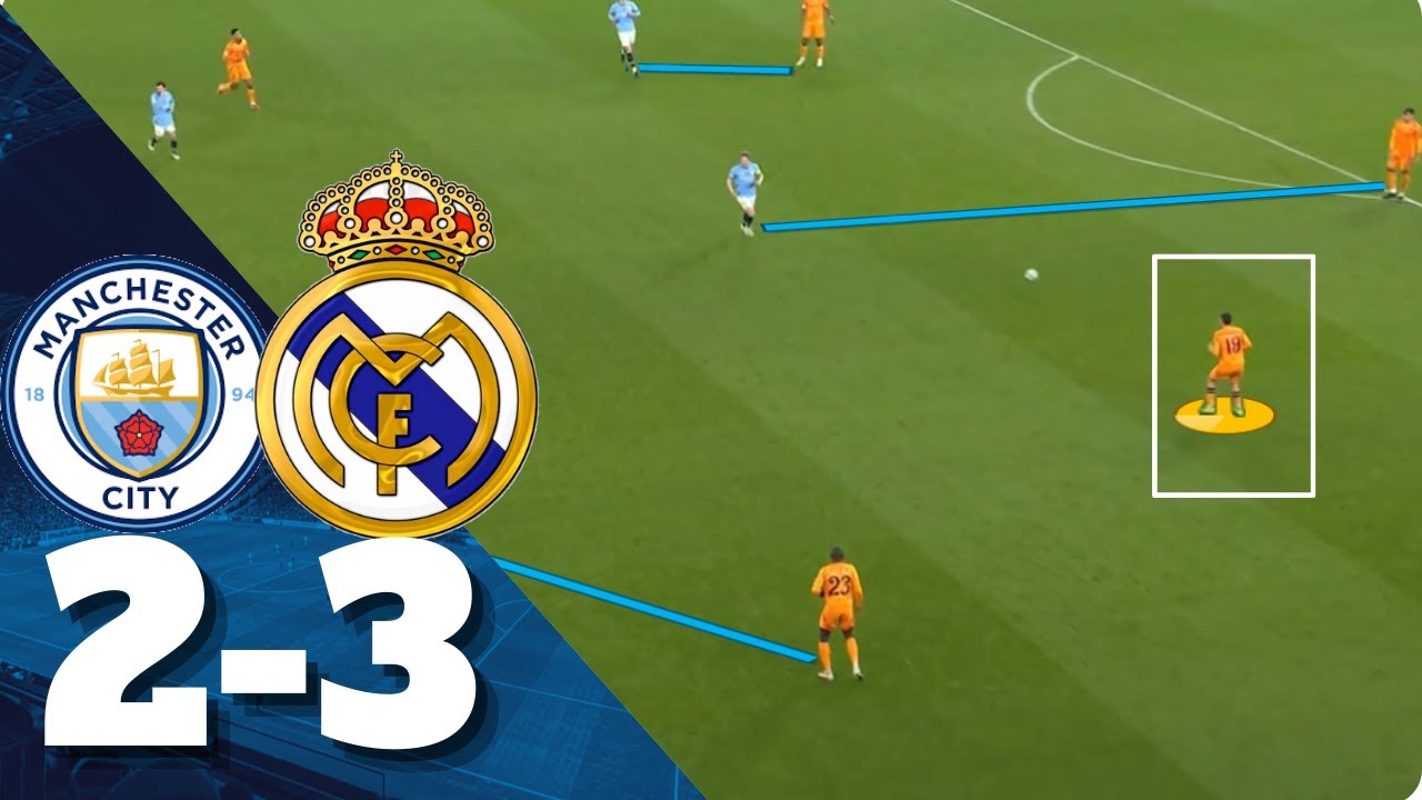 How Ancelotti's Madrid Gained Control - Man City vs Real Madrid tactical Analysis