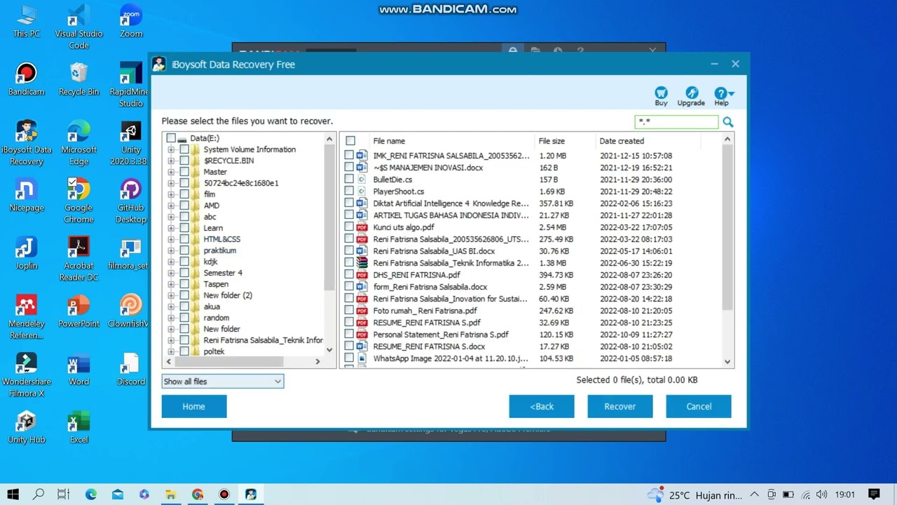 Tutorial recovery file menggunakan iboysoft data  recovery free