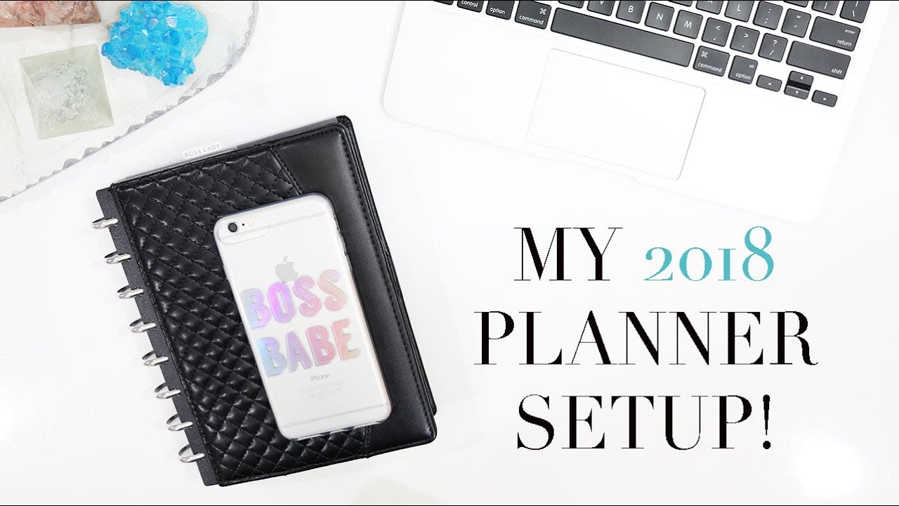 HOW I'VE ORGANIZED MY PLANNER FOR 2018 | 5 TIPS FOR CHOOSING YOUR PLANNER!
