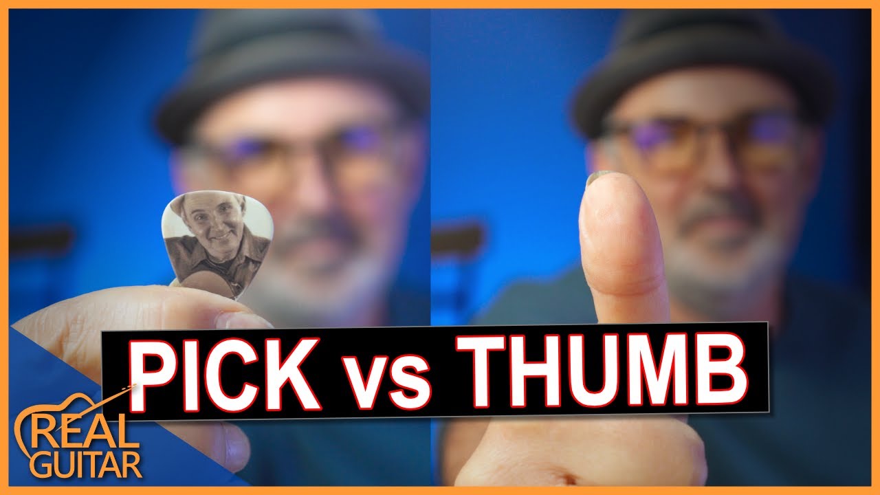 Strumming With PICK vs THUMB