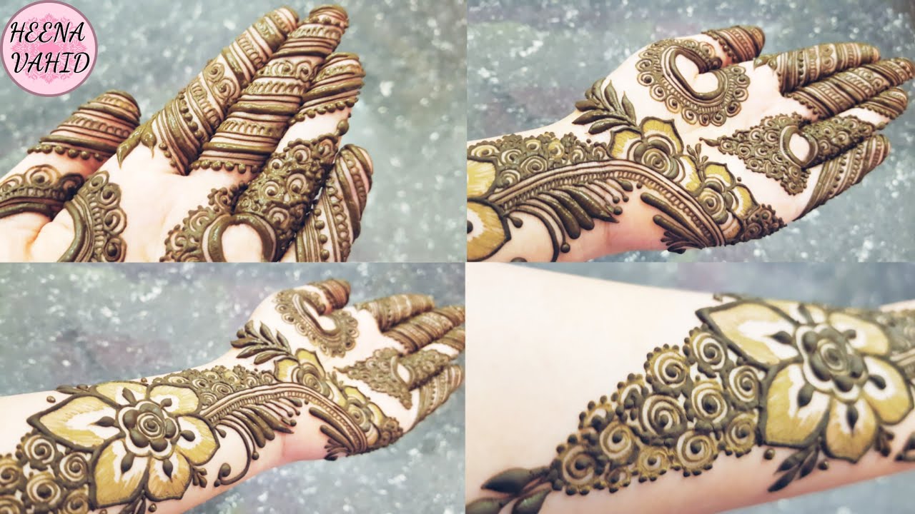 Ramazan Eid special mehndi design #15 | 2019 | heena vahid.