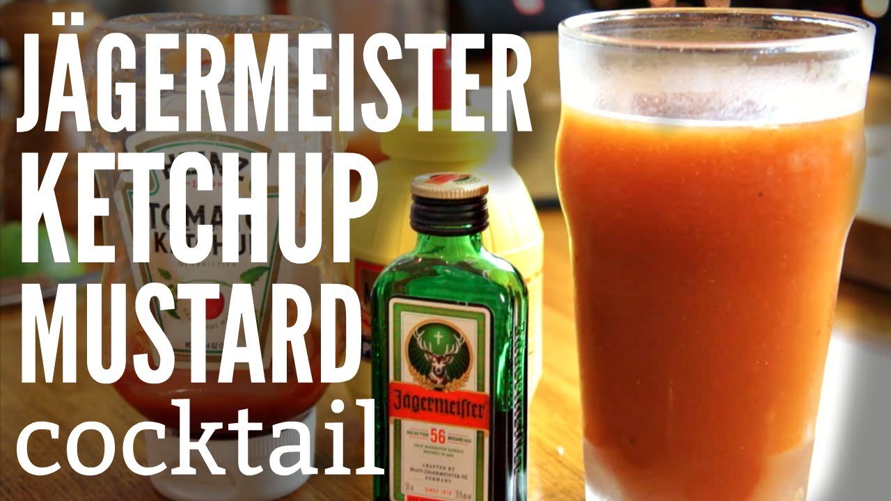 KETCHUP MUSTARD Jägermeister COCKTAIL - The Mast Have