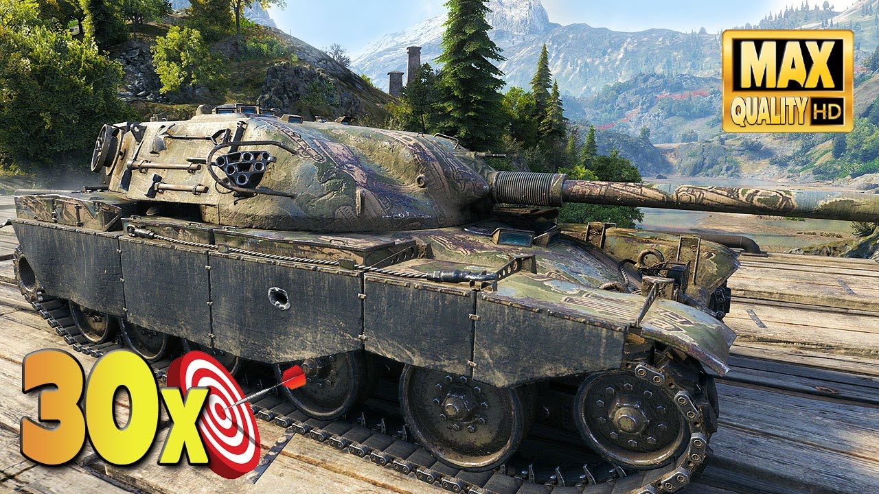 T95/FV4201: Czołg-boss dominuje na Przełęczy - World of Tanks
