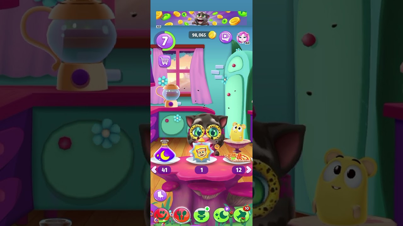 My talking Tom toilet 1#mytalkingtom2 #trendingshorts #cartoon #catcartoon 