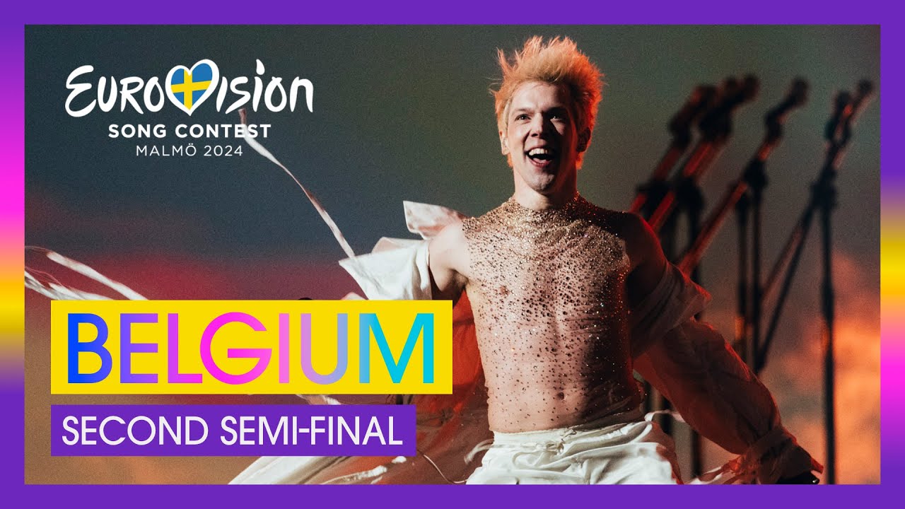 Mustii - Before The Party’s Over (LIVE) | Belgium 🇧🇪 | Second Semi-Final | Eurovision 2024