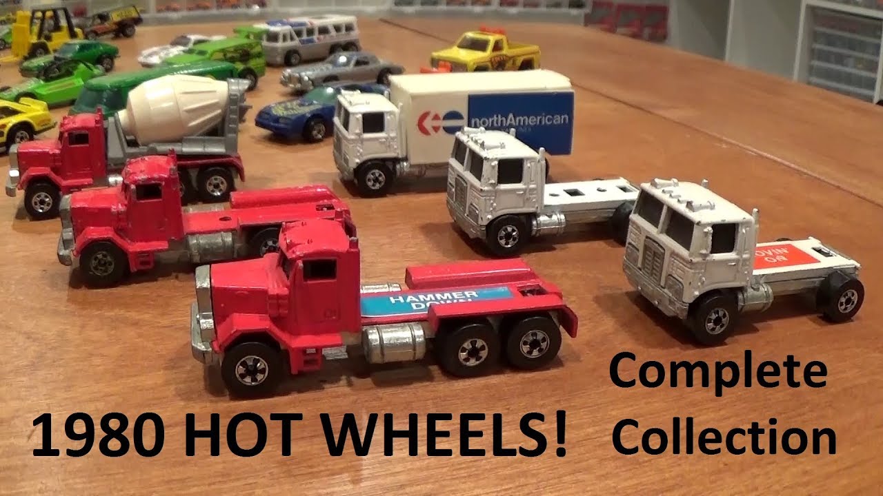1980 Hot Wheels - Complete Blackwall Collection - Year By Year (YBY)