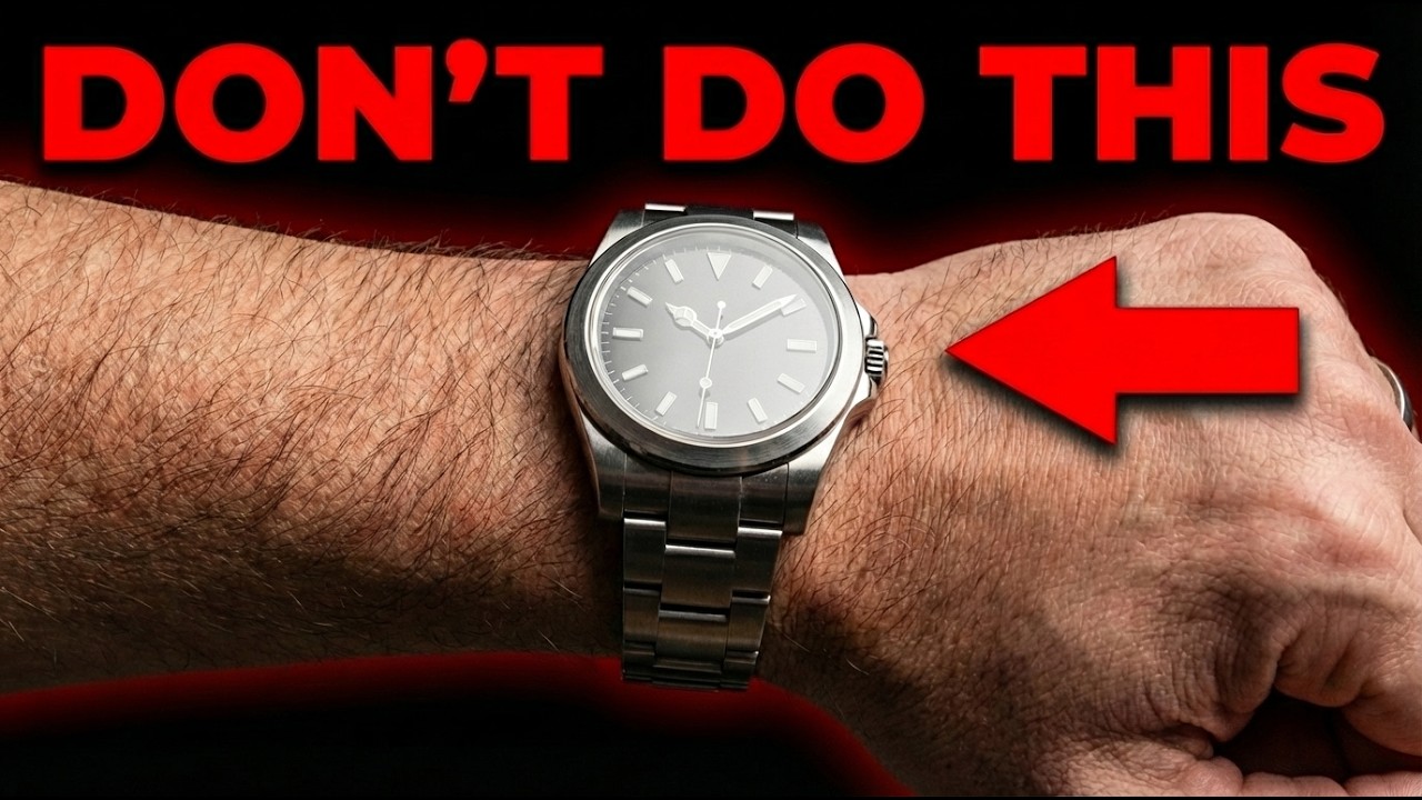 10 Watch Rules ALL MEN Should Follow (Most Men Get Wrong)