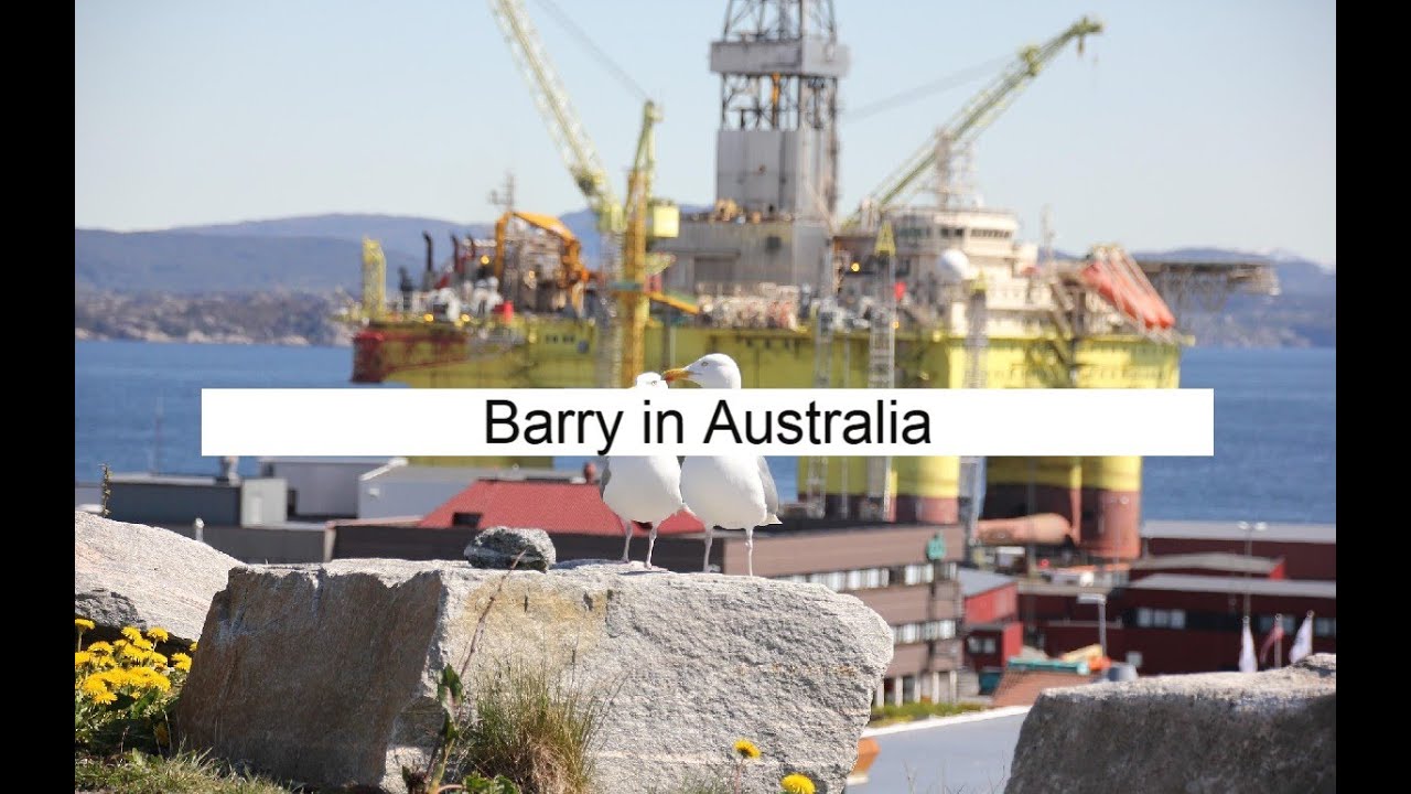 Barry said he was in Australia (Story)