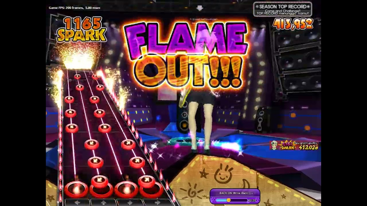 The Fiery Concert - BACK-ON - Strike Back (Lv 4 Crazy) + Flame Out