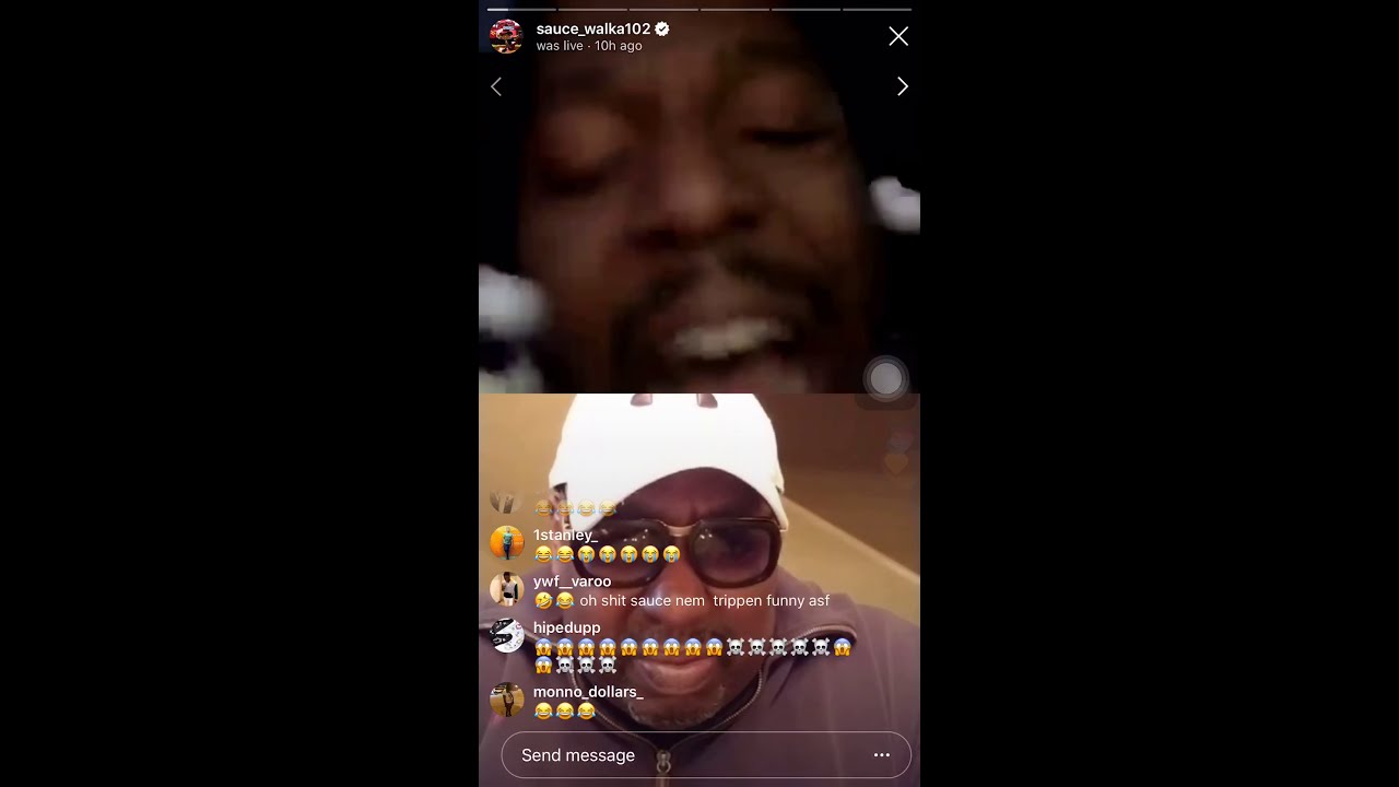 Sauce Walka goes off on His dad (must watch) Hilarious!!!