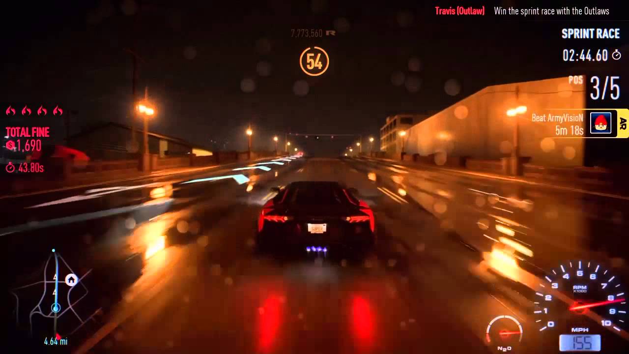Need for speed 2015 how to Beat I am the law