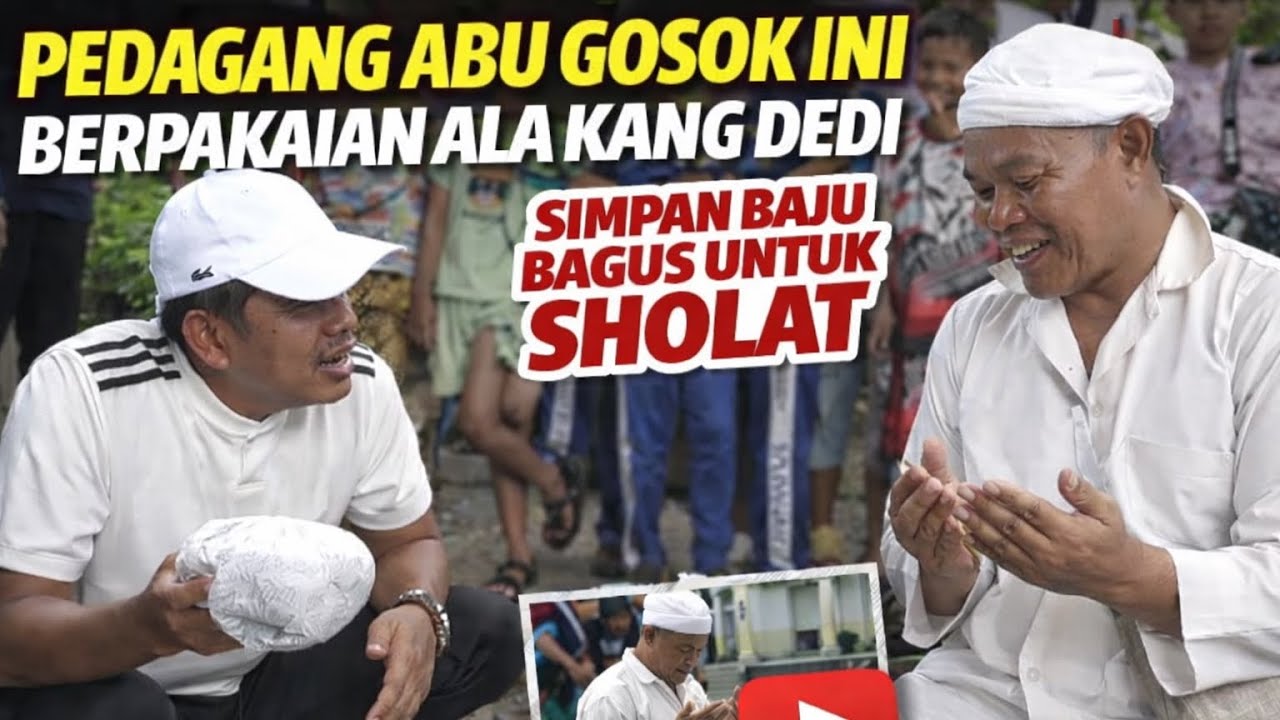 PEDAGANG ABU GOSOK INI BERPAKAIAN SEPERTI KDM | GEN Z GAK AKAN TAU GUNANYA ABU GOSOK!