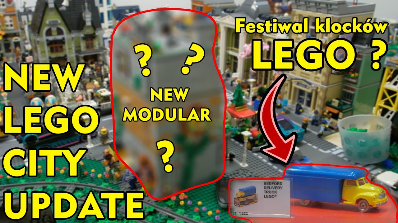 Frapop | LEGO City Update and Brick Festival | April  | Full Lego City overview |