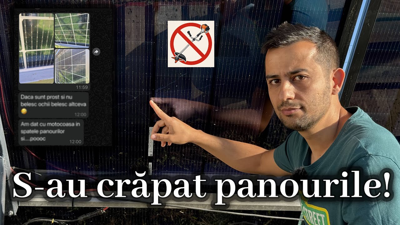 De ce s-au spart panourile fotovoltaice?