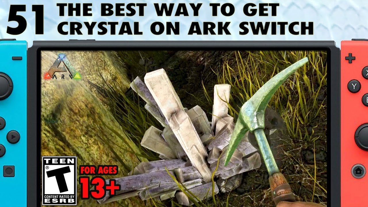 51: How to Get Crystal on Ark Switch (Low LV Pteranodon) - The Ark Switch Survival Guide