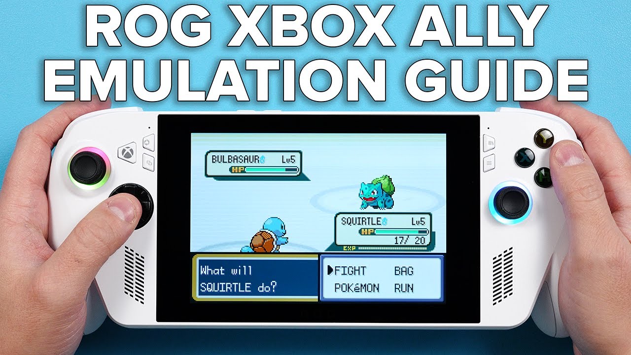ROG XBOX Ally/Ally X Emulation Setup Guide & Showcase!