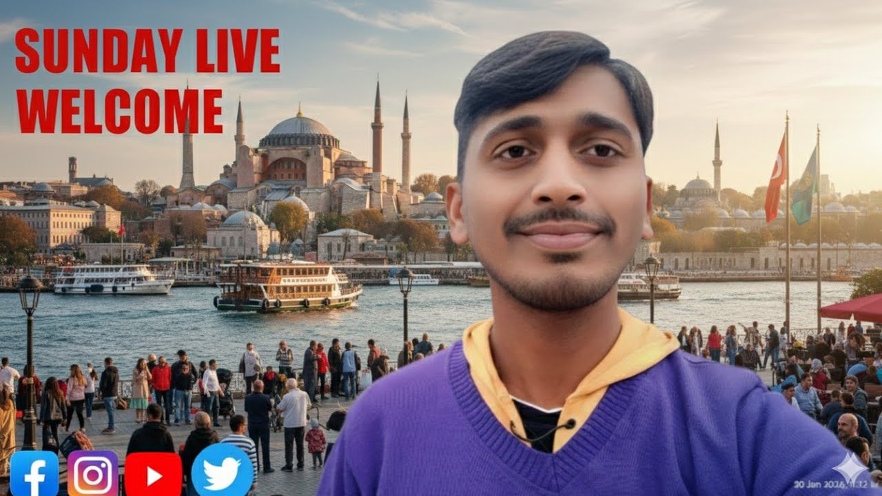 Live holiday Sunday welcome guys