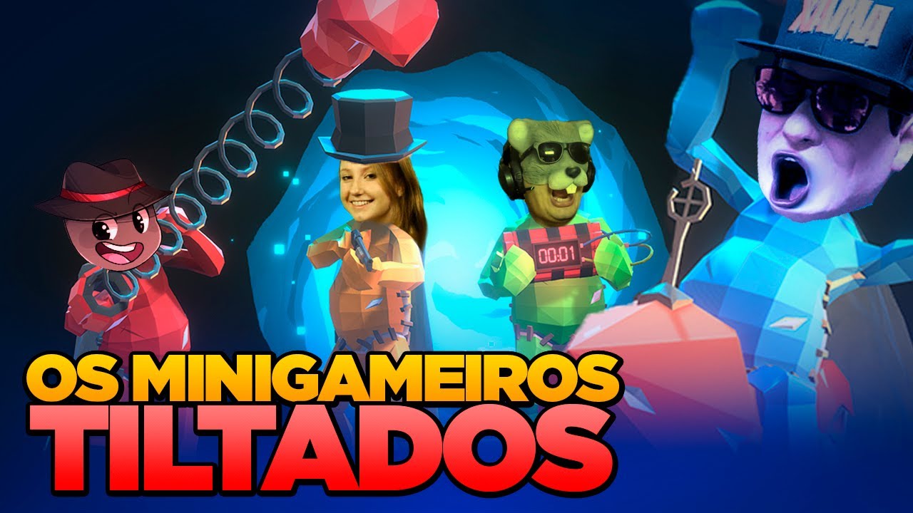 OS MINIGAMEIROS TILTADOS | Pummel Party | SILVÃO Retrô