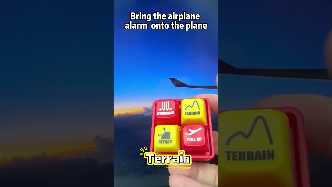 Bring the airplane alarm  onto the plane#aviation #plane #aircraft #airbus