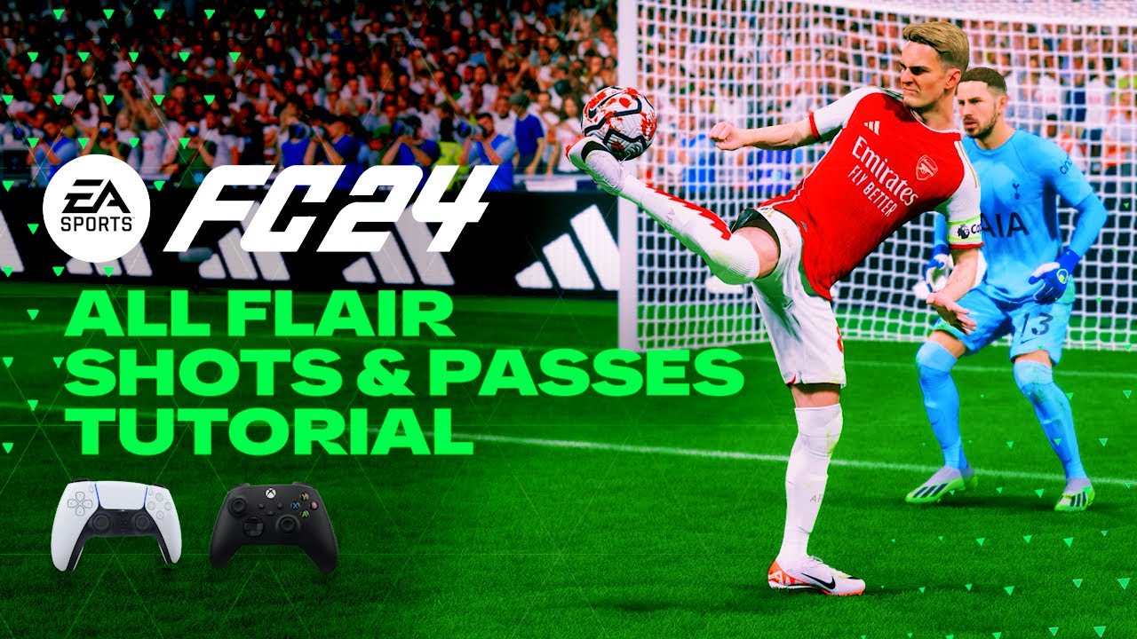 FC 24 | ALL FLAIR SHOTS & PASSES TUTORIAL | Xbox & Playstation