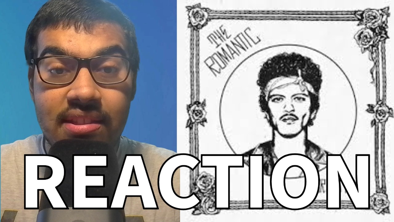 REACTING TO BRUNO MARS THE ROMANTIC - RATING EVERY SINGLE SONG
