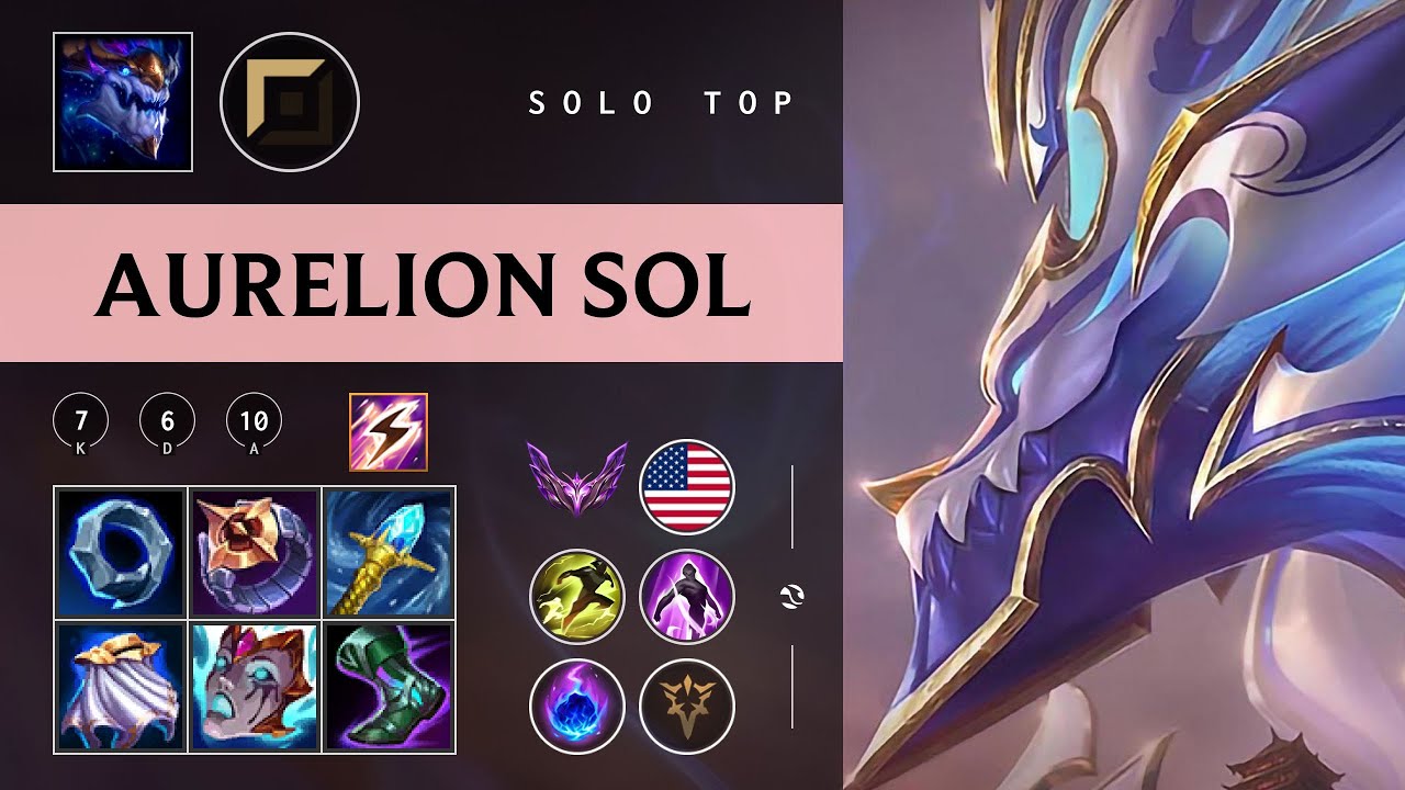 Aurelion Sol Top vs Malphite - NA Master Patch 26.03