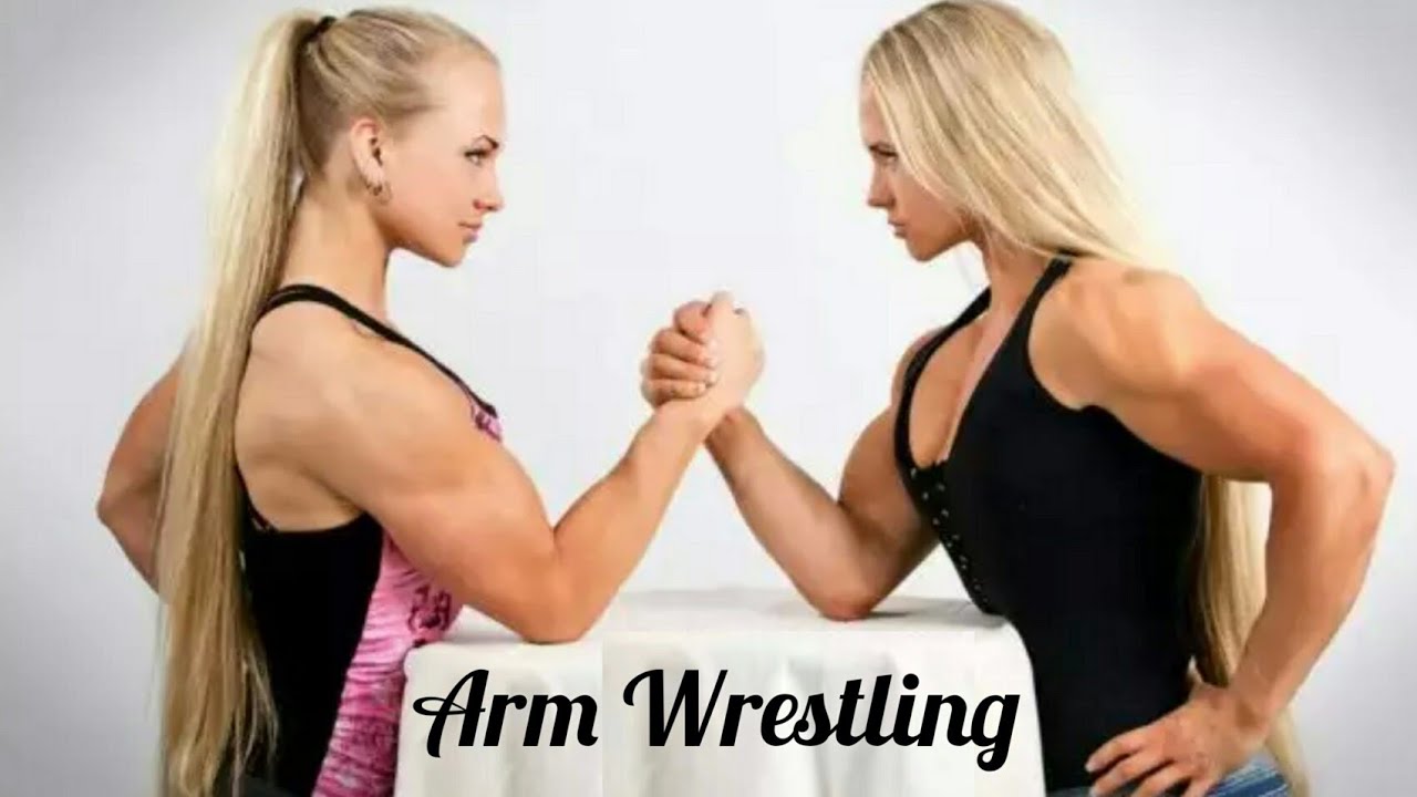 Arm Wrestling | Muscle Woman | Strong Girl's | Sport | Sexy Woman's