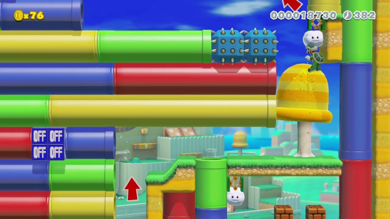 ルイージとノーミスでラストを決めたい🥹【マリオメーカー2】