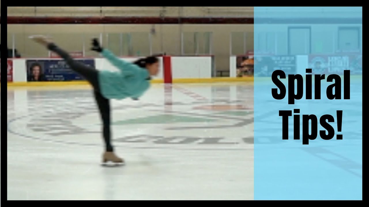 How to Do a Forward Spiral on Ice – Figure Skating Arabesque