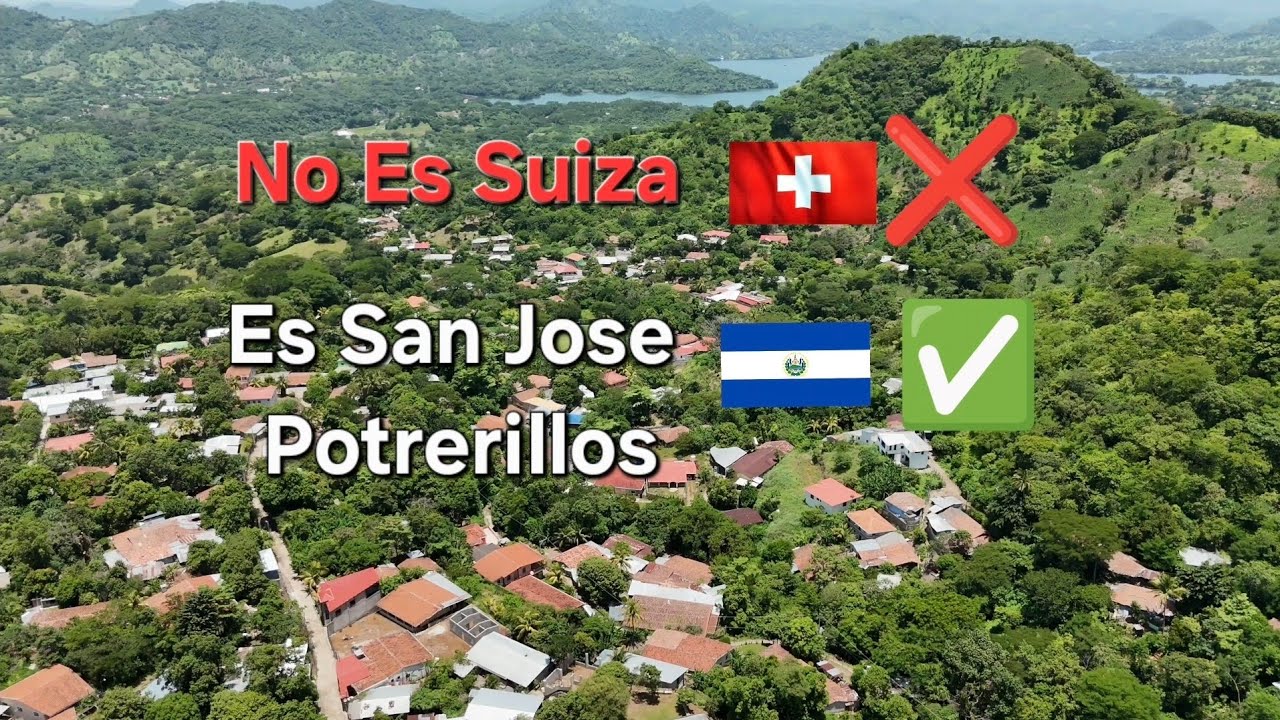 En Drone | San Jose POTRERILLOS, Norte De El Salvador. 