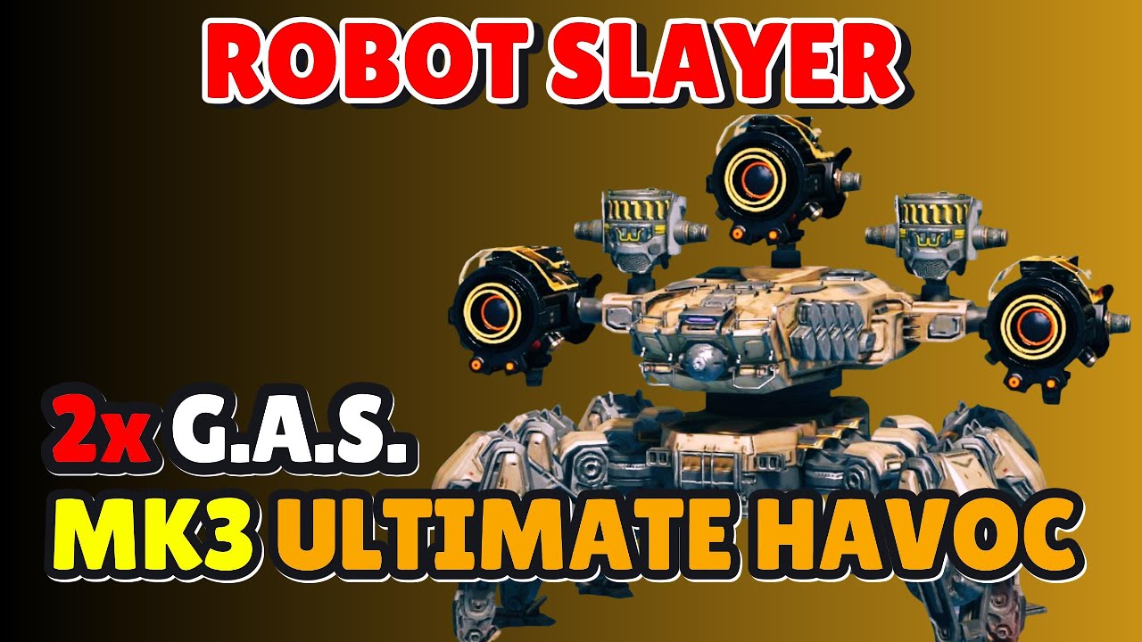 This Build MELTS Everything! MK3 Ravager + Havoc + G.A.S. Combo - War Robots Gameplay