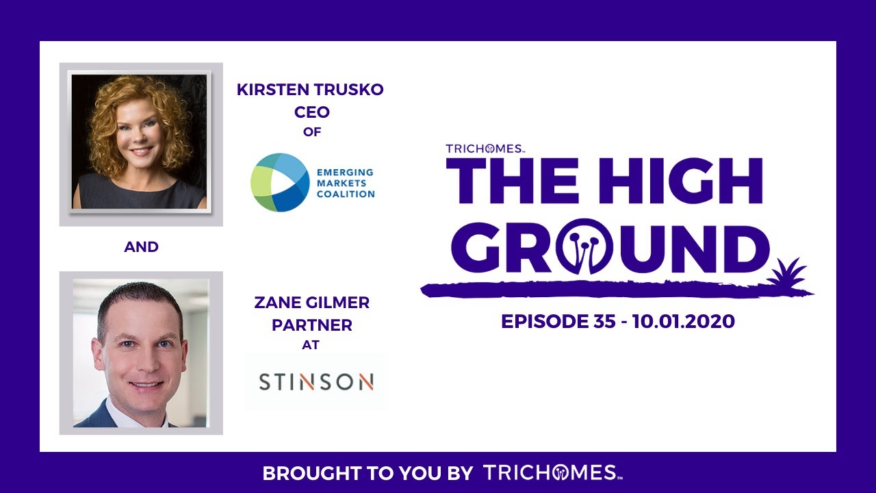 GETTING CANNABIS COMPANIES ACCESS TO SAFE BANKING - THE HIGH GROUND W/ KIRSTEN TRUSKO & ZANE GILMER