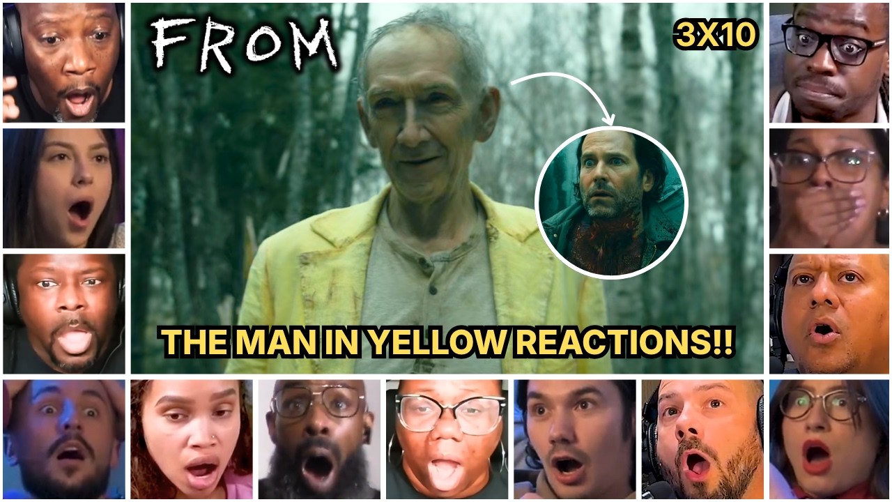 Reactors Reacting To The Man In Yellow | Jim Death Reaction | FROM 3x10 Reaction Mashup