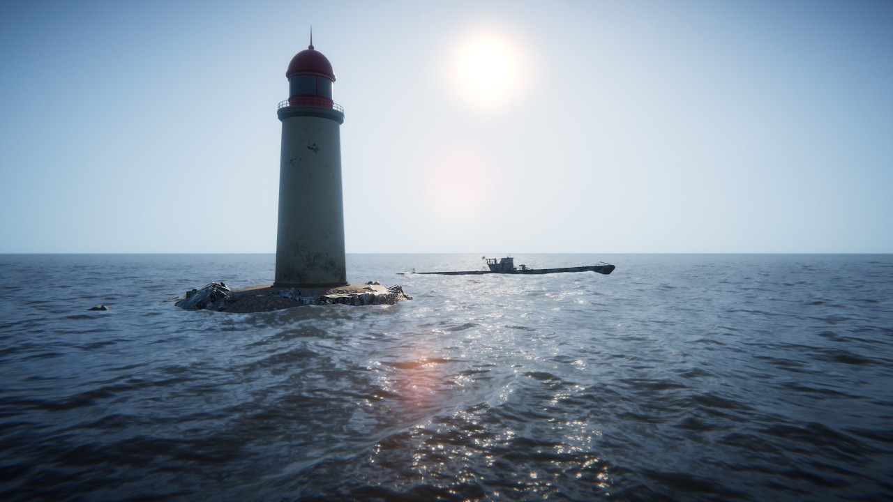 U Boat U 52 gets attacked before she leaves port of Brest