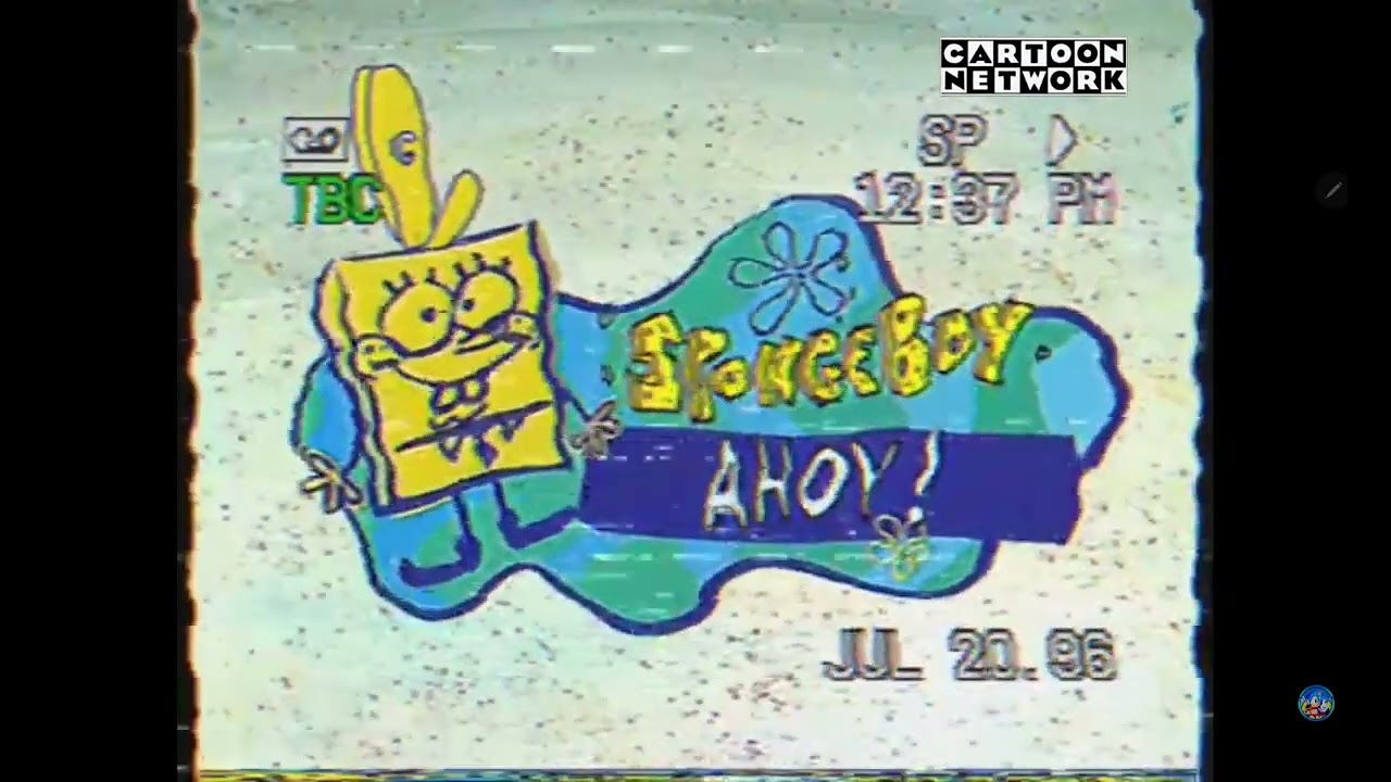 spongeboy ahoy 1990 1993 1995 1996 1997 Catrtoon network