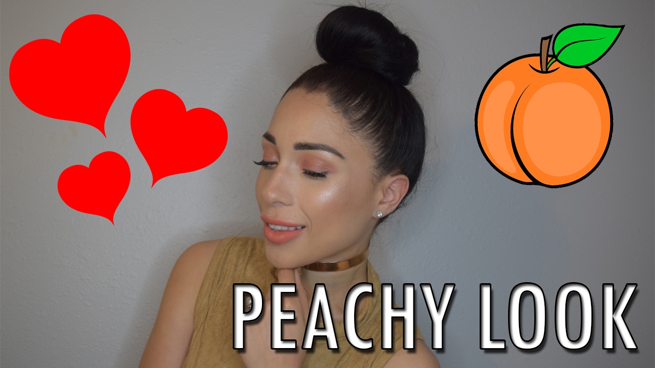 Valentines Day | Peachy Look Make-Up Tutorial!!