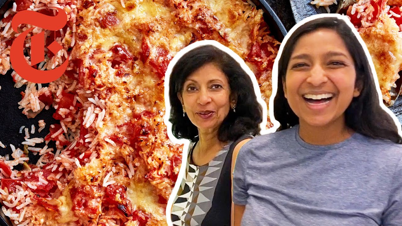 Priya and Her Mom's Cheesy Tomato Rice | Cook #WithMe | NYT Cooking