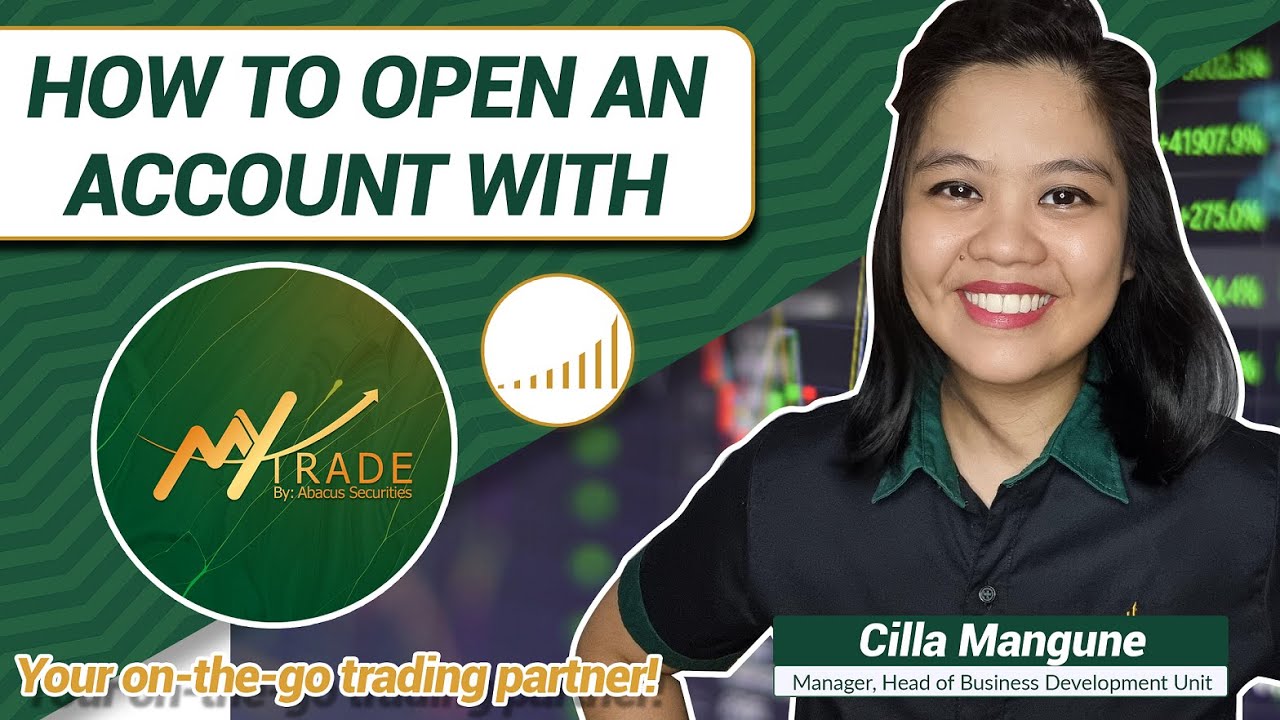 HOW TO OPEN AN ACCOUNT WITH MYTRADE: Your on-the-go trading partner! - Cilla Mangune