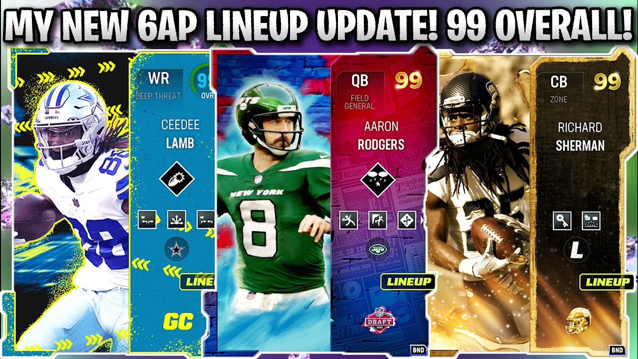 MY NEW 6AP LINEUP UPDATE! 99 OVERALL TEAM! | MADDEN 23 ULTIMATE TEAM