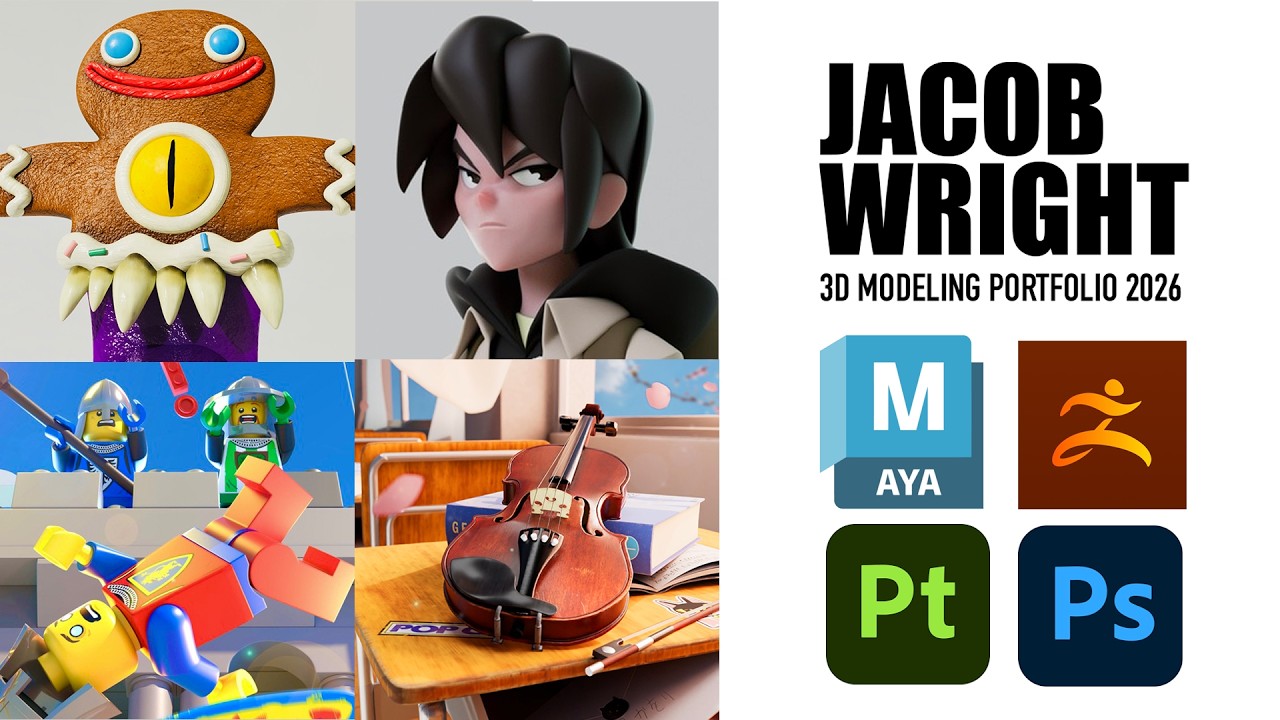 Jacob Wright Animation Demo Reel 2026