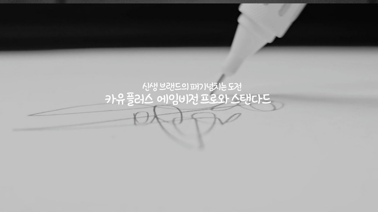 신생 필기구 브랜드의 패기넘치는 도전 l AIMVISION 스탠다드 / 프로 비교 리뷰! 
