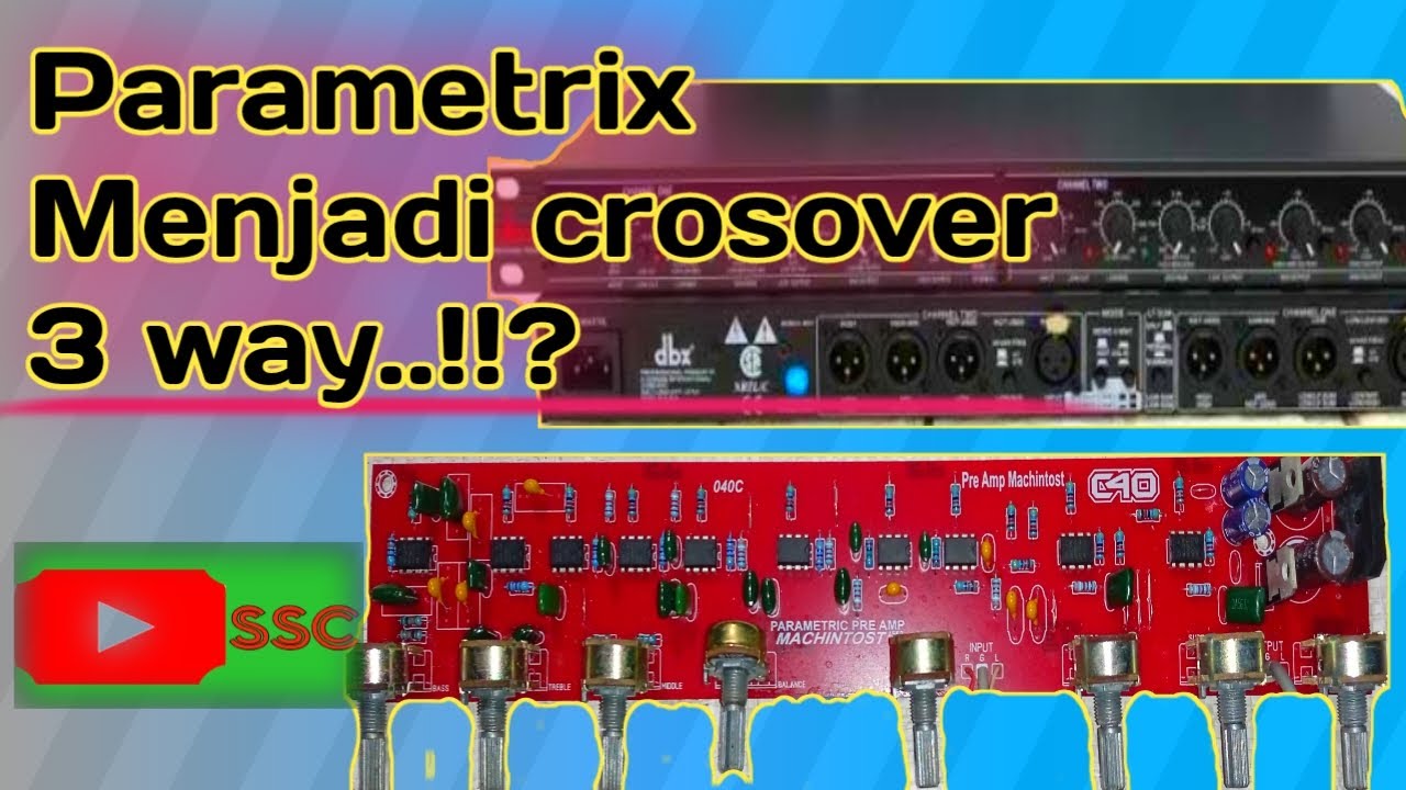 Cara Ubah tone parametrix jadi crosover.. #parametrix #Crosover