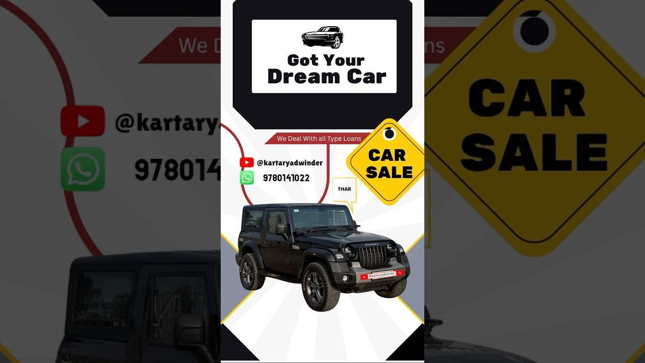 Mahindra Thar 2021 Automatic 4x4 🔥 First Owner | Full Insurance | For Sale 