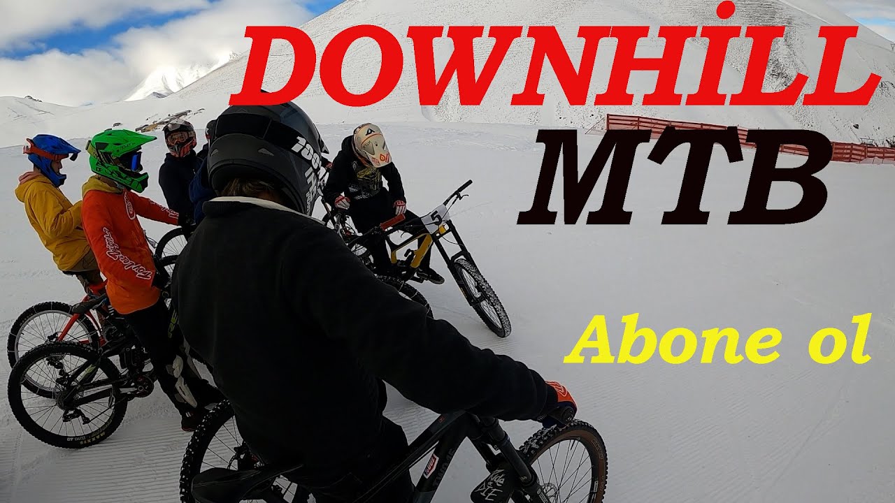 Erzurum Palandöken Dağı BikePark İlk Test Sürüşü