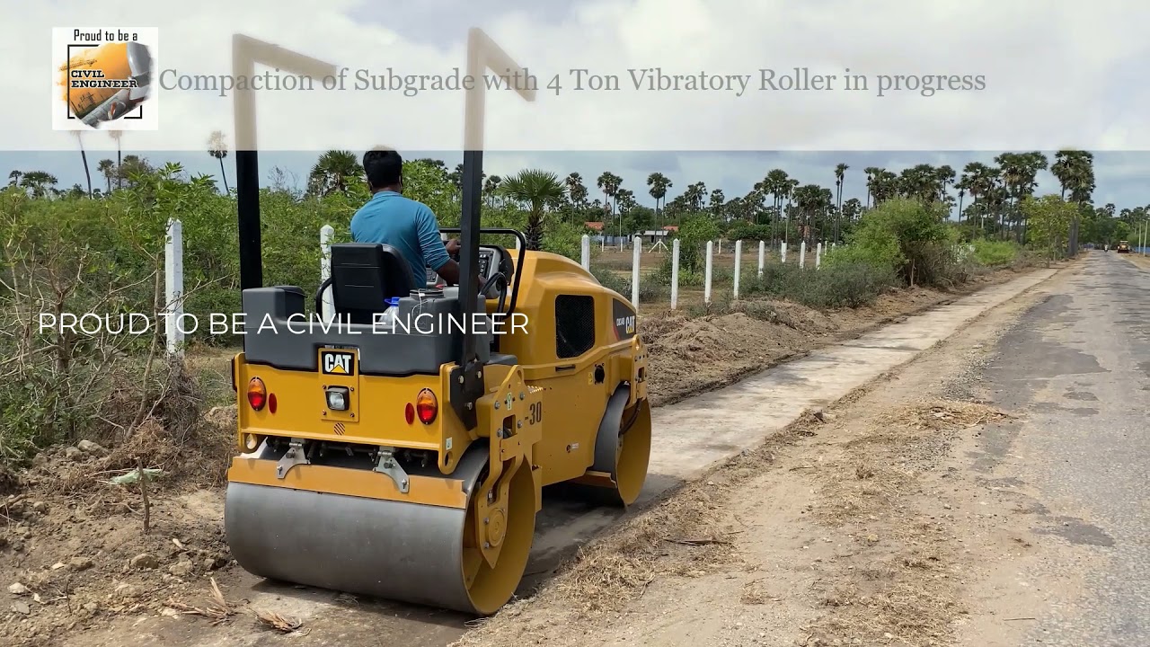 Compaction of Subgrade for Road Pavement Construction