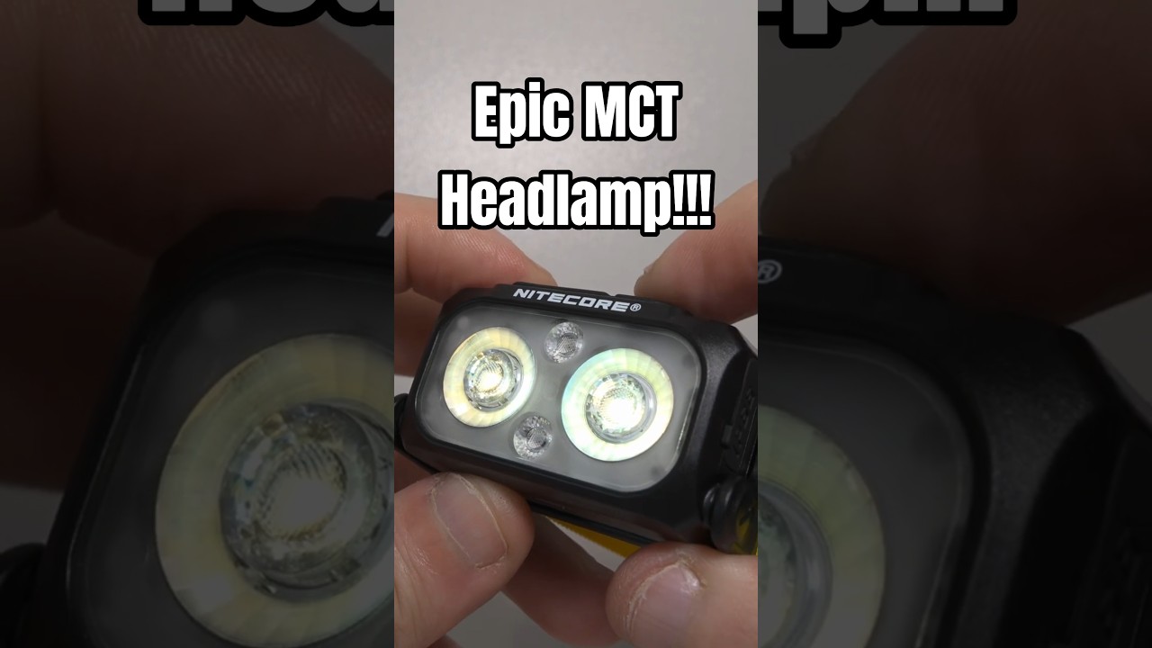 NITECORE NU25 MCT headlamp #jodhpur #jaibholeki