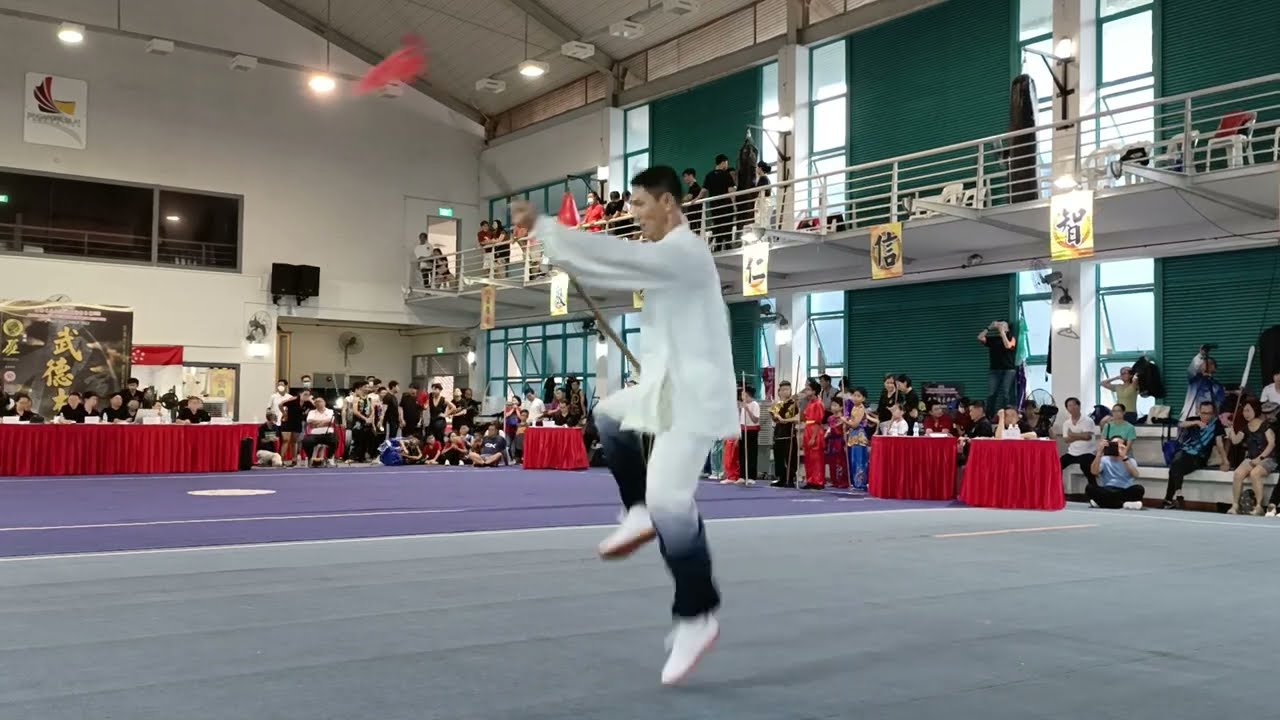 Chen Style Taichi Spear 陈式梨花枪  - Simon Chong 张国良
